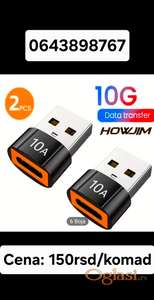 Adapter usb muski - tip C zenski