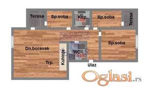 Garsonjera u mirnom delu Adica