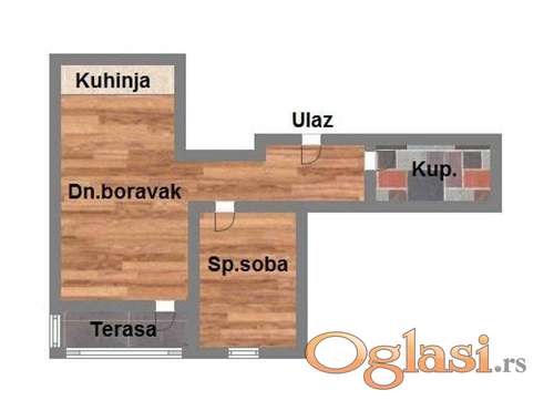 Dvosoban stan na Somborskom bulevaru!