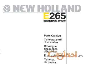 New Holland E265 bager - Katalog delova