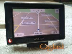 gps becker be-z101 - nove mape , auto- kamion