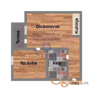 Jednoiposoban stan na Podbari