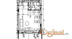 Jednosoban stan u iygradnji sa terasom Subotica ID#1439