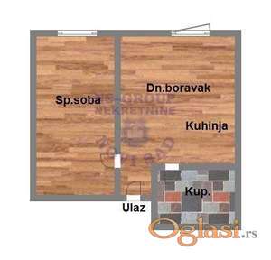 Uskoro useljiv dvosoban stan u izgradnji 38m2