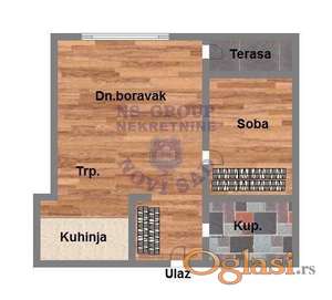 Odličan dvosoban stan na Bulevaru Patrijarha Pavla sa povratom PDV-A