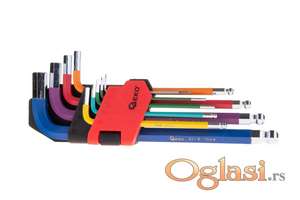 Imbus ključevi kugla  1,5-10 mm 9 kom