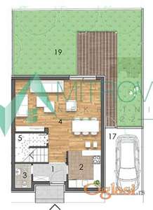 Urbana kuća 181 m2 + dvorište + bazen i parking - RETKO U PONUDI! 