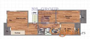 Fantastican troiposoban stan u izgradnji u Petrovaradinu!