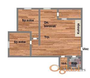 Fenomenalna izgradnja na Novom Naselju -65m2