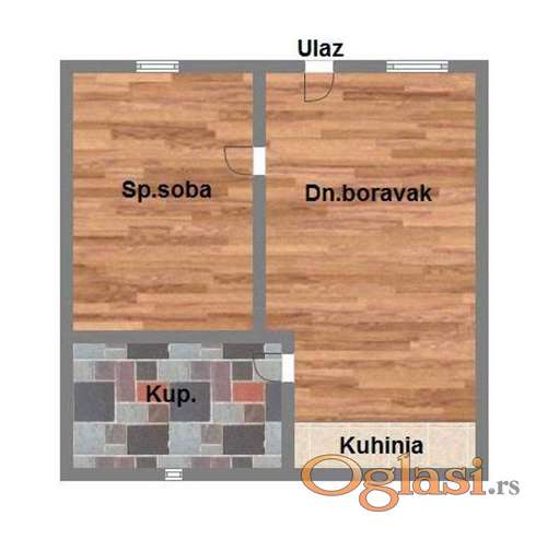 Jednoiposoban stan u izgradnji