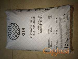 Pelet od hrasta bez kore