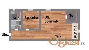 Na prodaju jednoiposoban stan u izgradnji na Adicama. Povrat PDV-a.