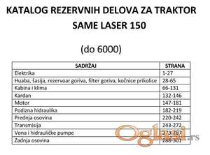 Same Laser 150 - Katalog delova