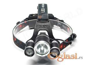 Led lampa za glavu 3 dioda