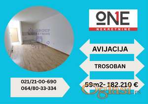 Novoizgradjen trosoban stan na Avijaciji!