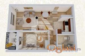 1.5 stan, Vojvode Stepe - Milisava Đurovića ID#3518